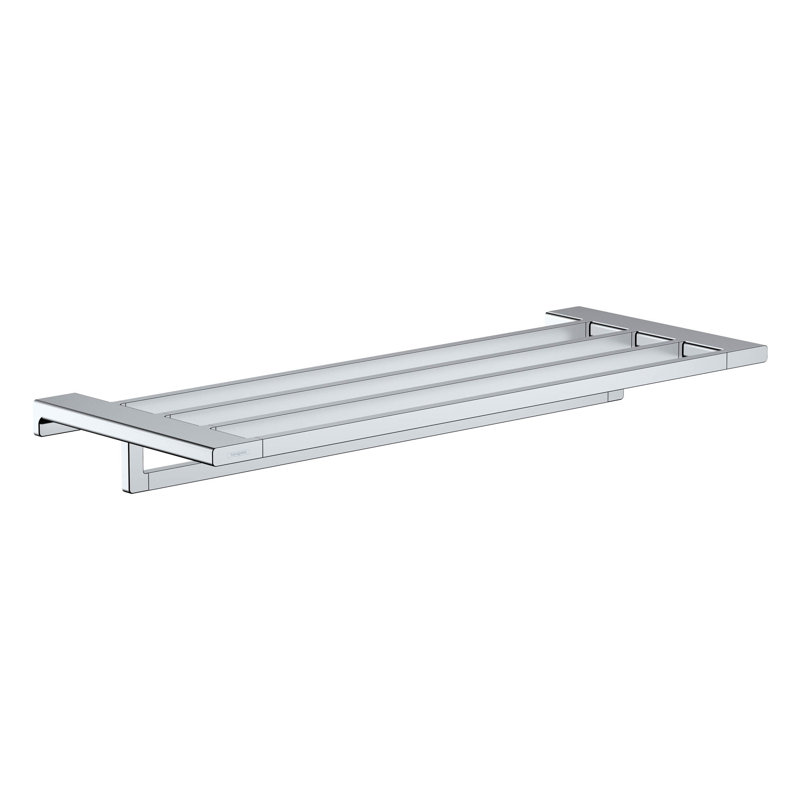 Hansgrohe AddStoris Towel Rack with Towel Holder, Chrome