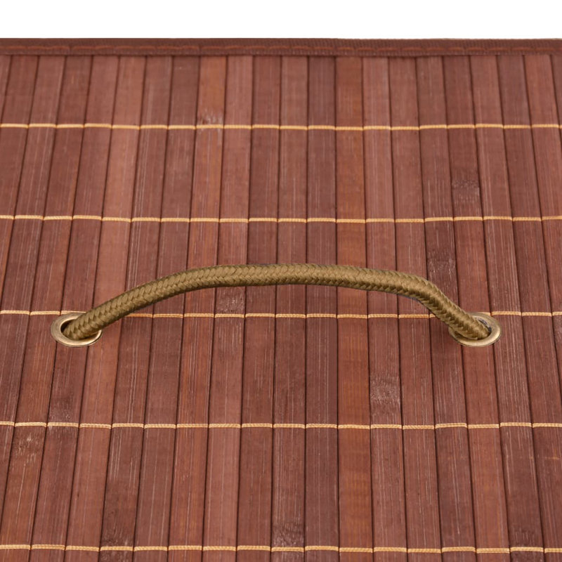 Rebrilliant Bamboo Decorative Basket, Brown