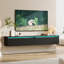 Floating TV Stand with 2 Storage Drawers, Wall-Mount up to 85"-716372499-719076274