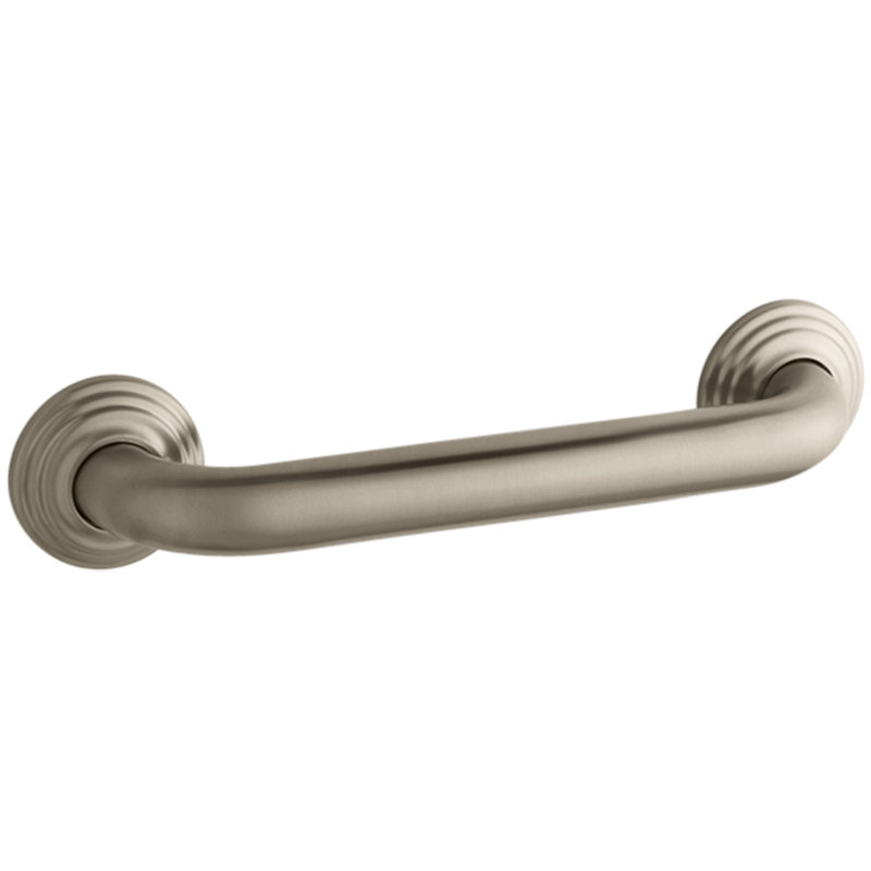 Traditional Grab Bar, Vibrant Brushed Bronze, 12"W