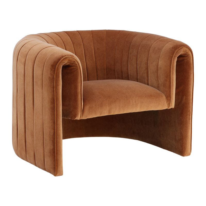 Bobbie Polyester Occasional Chair, Opal Ginger