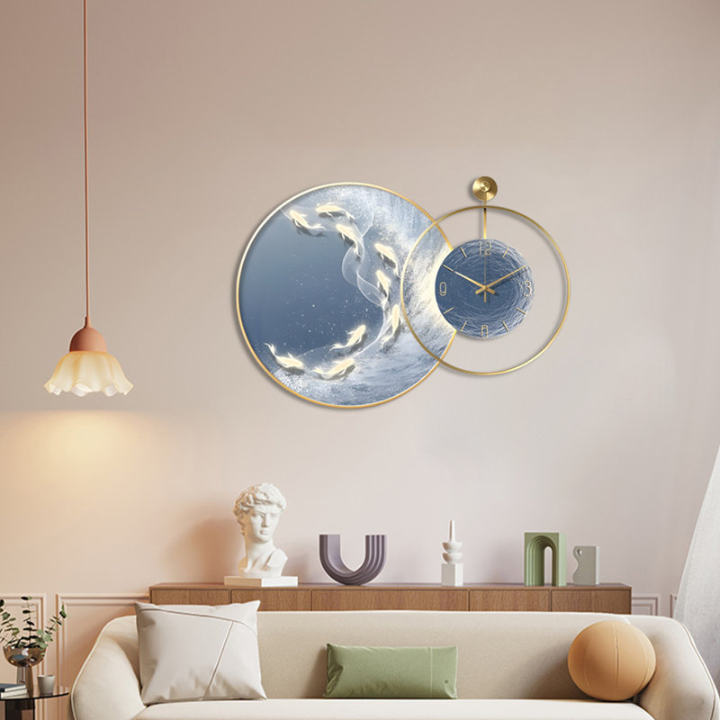 Alloy Aluminium Alloy Wall Clock