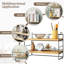 Ahtziri Manufactured Wood/Metal Desk Organiser