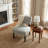 Armless Accent Chair