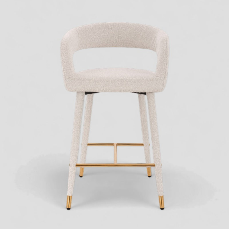 Tabouret Brevyn, Gris