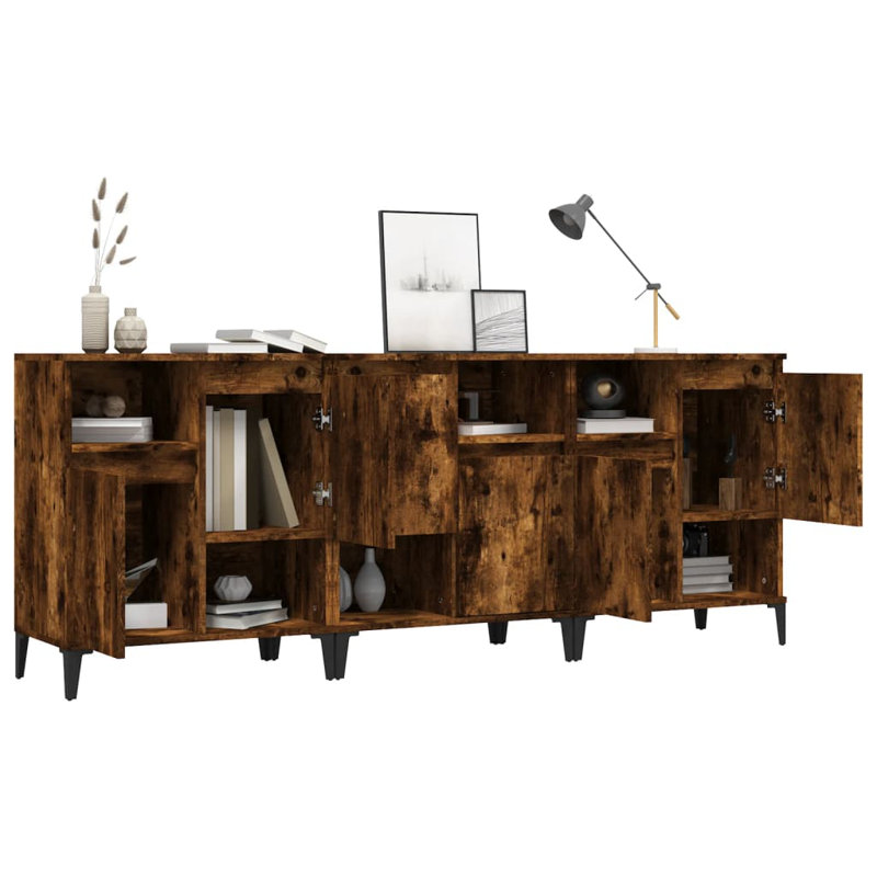 Monee 60cm Sideboard, Smoked Oak