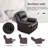 Pu And Pvc Recliner Chair Sofa-1291996316