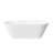 71 Inch,77-Gallon Freestanding Soaking Bathtub, 100% Pure Virgin Acrylic With Drain And Overflow,Glossy White