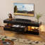 Modern Tv Stand For Tvs Up To 70" With Led And Drawer-764346041-769840672