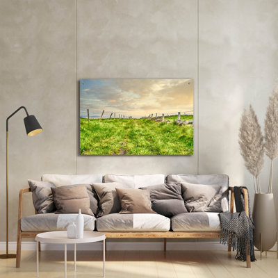«Road To The North Atlantic» par Mark A Paulda, verre acrylique Wal Art