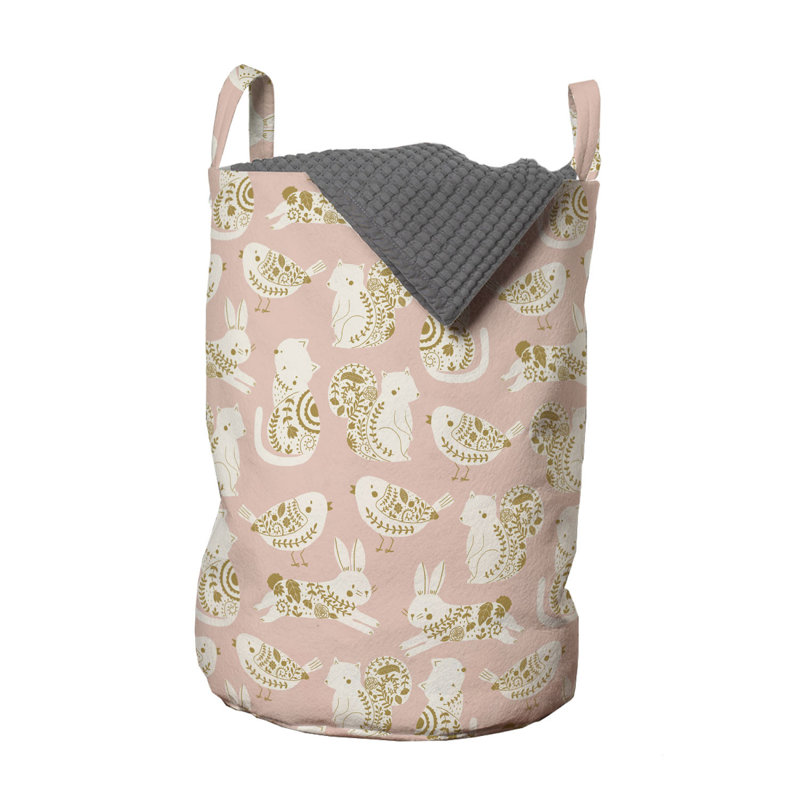 Fabric Laundry Bag with Handles