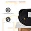 Plastic Electric Tabletop Fireplace with Flame Guard