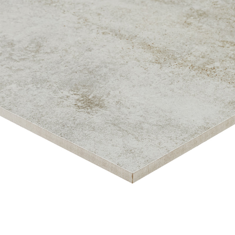 Carrelage mural et de sol en porcelaine aspect ciment mat Angela Harris Fremont 12 po x 24 po (11,62 pi²/boîte), Blanc