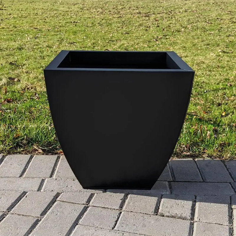 Baudelio Metal Planter Box, 40cm H x 40cm W x 40cm D