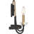 Hoyos Steel Candle Wall Light