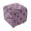 Tabouret de pieds de rangement en velours mauve - Bois, table d'appoint fonctionnelle et élégante-1517298707