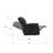 Black Reclining Sofa