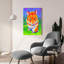 «Rainbow Hamster» par Rebecca Wang, art mural en verre acrylique-685688428
