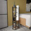Dazya 135cm Cerused/Limed Column Floor Lamp