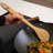 Joyce Chen Burnished Bamboo Wok Spatula, 15-inch