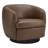 Marcy Geniue Leather Swivel Barrel Chair-1128968047