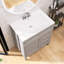 Meuble-lavabo de salle de bain avec 2 tiroirs et un tiroir basculant, conception romaine exquise-1284044375