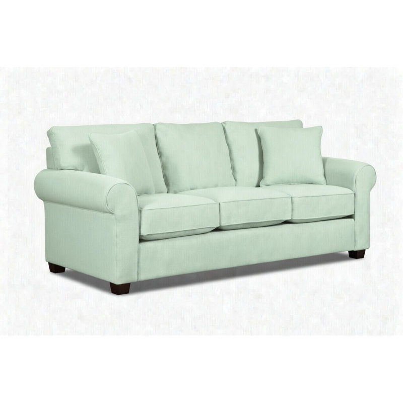 Ardmont 81'' Rolled Arm Sofa with Reversible Cushions, Comrade Duck Egg