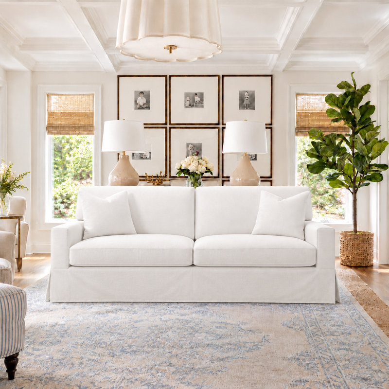 Lawson Upholstered Sleeper Sofa, Bayou Light Gray