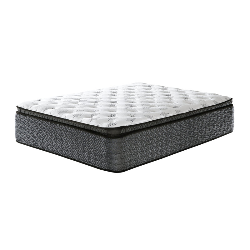 Ultra Luxury White Pillowtop California King Mattress with Gel Memory Foam