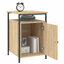 Cyndra 40cm W Iron Bedside Table-769736682