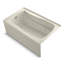 Mariposa® 60" x 36" Alcove/Tile in Whirlpool Acrylic Bathtub-1484195189-1484196585