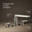 Composed Widespread Bathroom Faucet with Drain Assembly-93399382