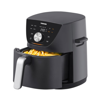 Comfee 5.2L Air Fryer with Heat-Q Technology, Quick and Easy Meals, 8 Preset Menus