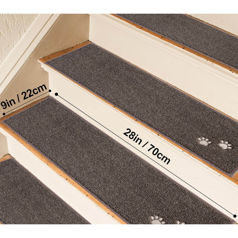 Non-Slip Stair Tread, Brown