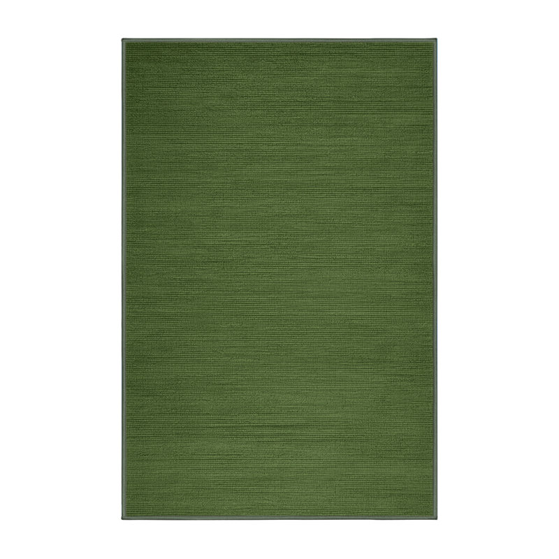 Tapis vert uni lavable à la machine, Tapis de couloir 2 pi x 5 pi
