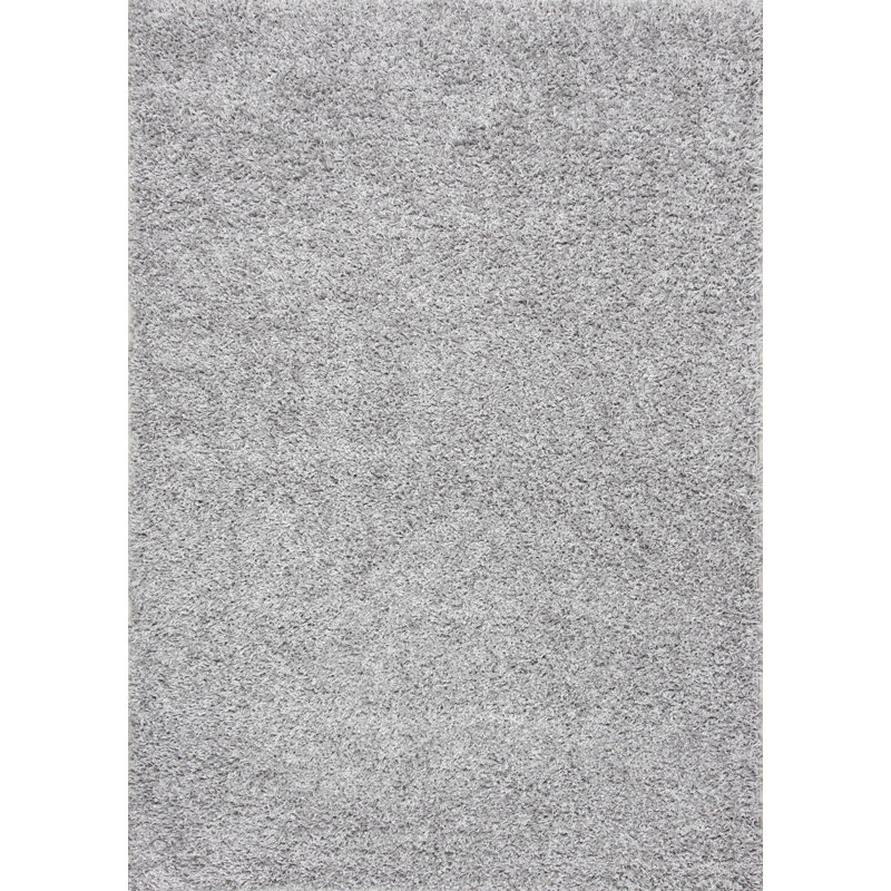 Marleen Contemporary Shag Area Rug, Rectangle 7'10" x 10'