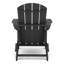 Chaise Adirondack pliable en PEHD Clitheroe-879525383