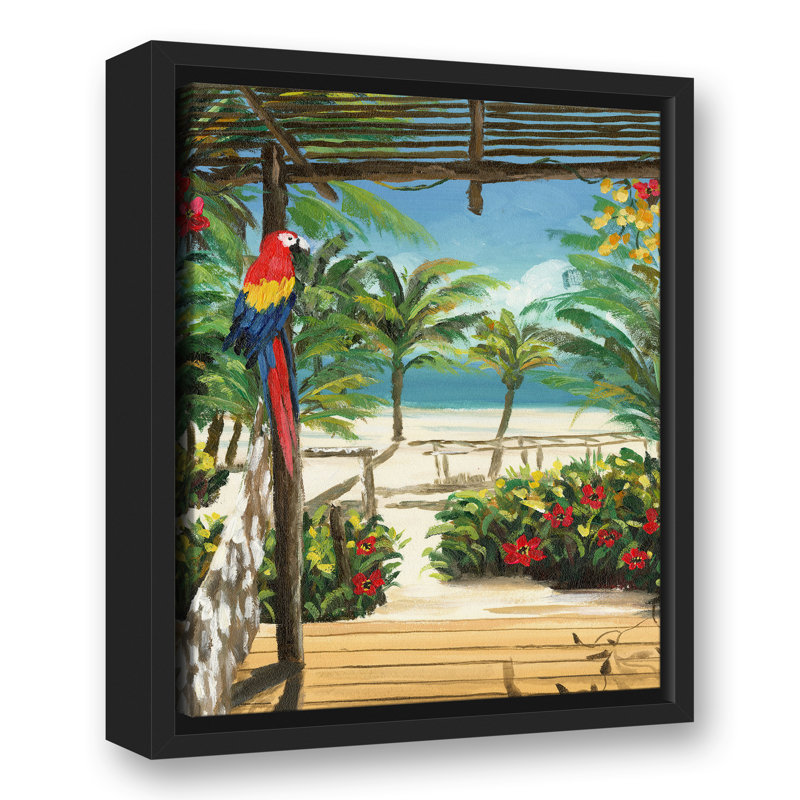 Porche tropical, H 15,75 po x l 12,75 po