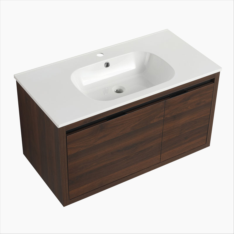 Meuble-lavabo 36 po avec lavabo en gel