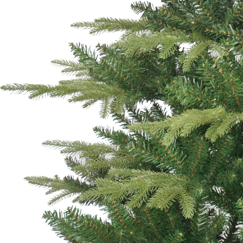 Unlit Aspen Pine Artificial Christmas Tree, 6.89ft H x 4.17ft W