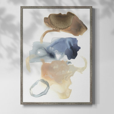 Lunar Geology II Framed Print - Solid Wood