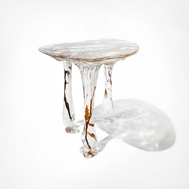 Crystal Branched Adorned Coffee Table