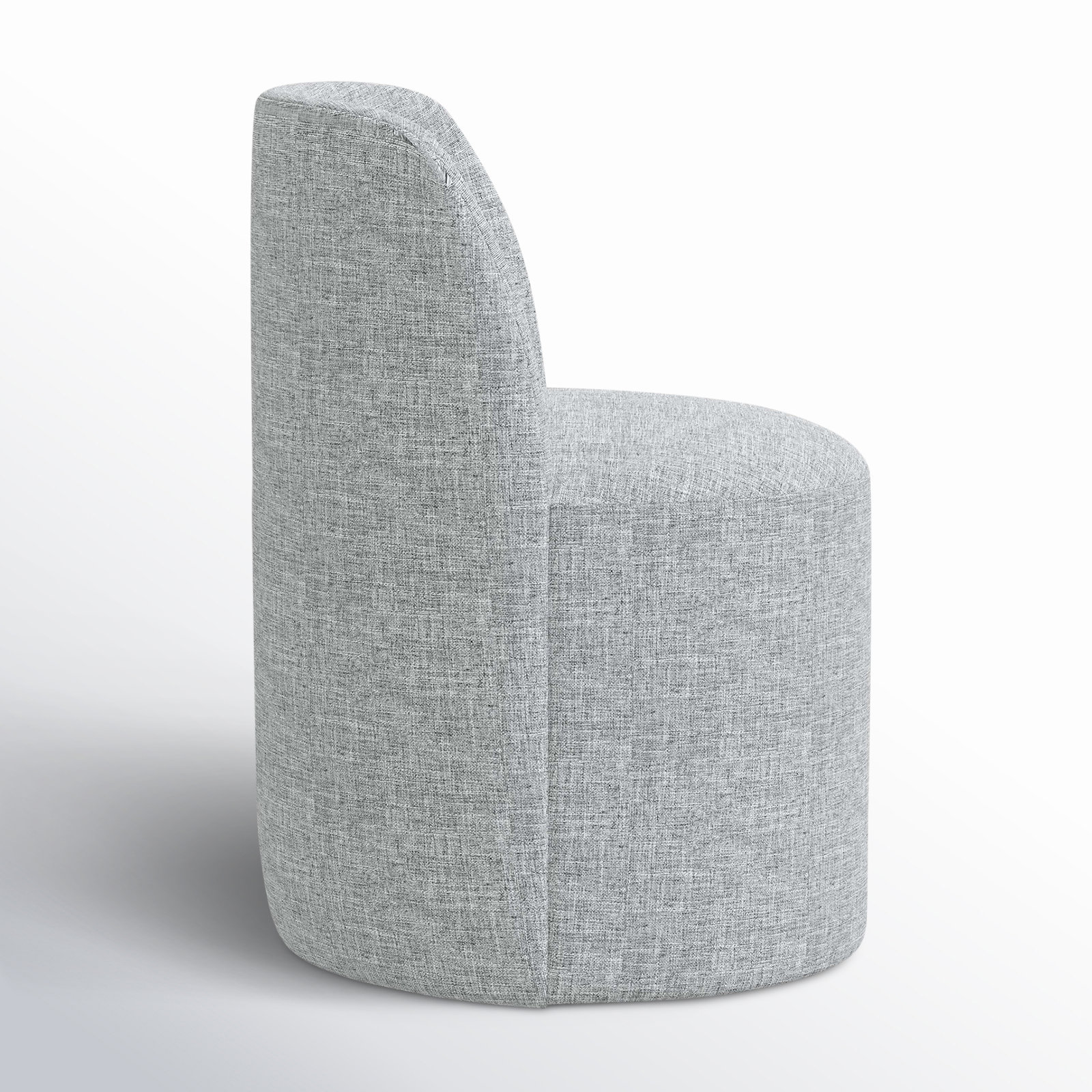 Begonia Dining Chair, Zuma Pumice Textured Linen