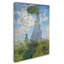 «Woman with a Parasol 1875» par Claude Monet - reproduction d'art sur toile-156748422