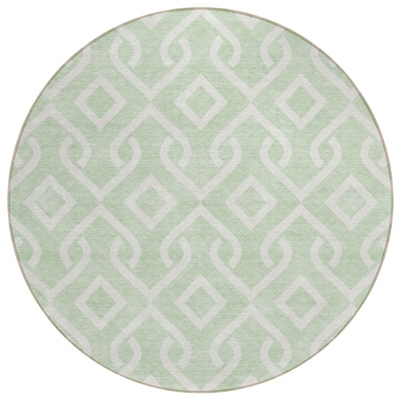  Tapis antidérapant Kaylani, Rond 8 pi
