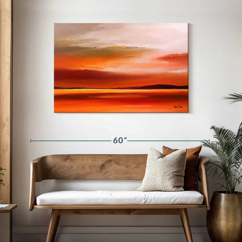 Gillard Evening Sky IV, 30" H x 45" W