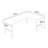 Walnut L-Shaped Solid Wood desk-111069091-111069093