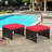 Trulli Wicker Outdoor Ottoman-868035277