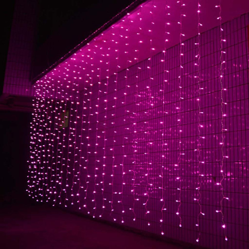 108'' LED String Lights, Pink