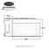 Cosmo 1.9 Cubic Feet 1000 Watt Over The Range Microwave with Sensor Cooking